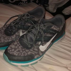 Cheetah Print Nike Sneakers! EUC